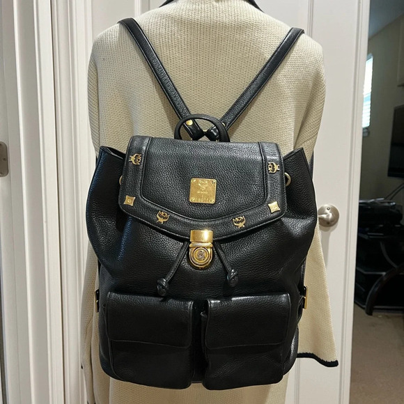 MCM Vintage Leather Backpack - Picture 15 of 15